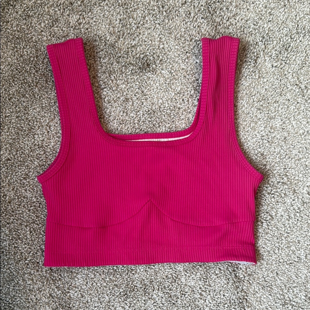 Year of Ours Ribbed Cropped Tank